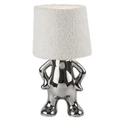 Rabalux Stona lampa Smurfy, 40W, 1xE14, 28cm, Hrom