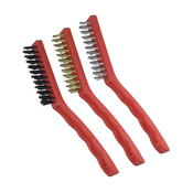 Komplet 3 krtač, 225 mm, plastični ročaj | DEDRA - Dedra