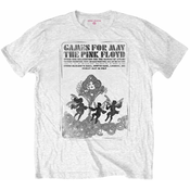 Pink Floyd Majica Games For May B&W Unisex White L