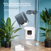 Papifeed Hranilica za pse i macke, 6 L, Bela