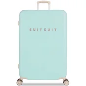 SuitSuit potovalni kovček Fabulous Fifties L Luminous Mint, zeleno moder