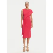 Rinascimento Cocktail obleka CFC0019923002 Roza Regular Fit