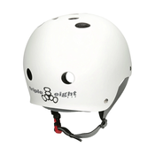 Triple 8 Dual Certified Sweatsaver Helmet white rubber Gr. XSS