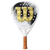 Lopar za padel Wilson Defy V1 SE White/Gold