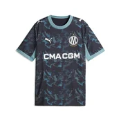 PUMA Olympique de Marseille 26/27 Away Jersey Youth, Shop, Navy/Baltic Sea Blue, 5-6Y