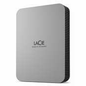 LaCie Mobile Drive Secure vanjski tvrdi disk 4 TB Sivo