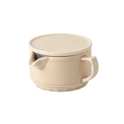 Origami Kyusu čajnik - Mat bež