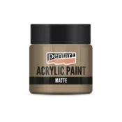 Akrilna barva mat - 50 ml - temni pesek