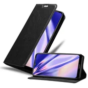 Cadorabo Cadorabo Ohišje, združljivo z Nokia 2.4 v nočna črna - Zaščitni ovitek z magnetnim zapiranjem, stoječo funkcijo in režo za kartice, (20549391)