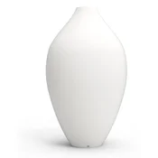 Casa Padrino luxury decorative flower pot matt white A� 91 x H. 155 cm - Garden decoration