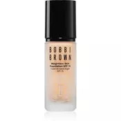 Bobbi Brown Weightless Skin Foundation SPF 15 Mini dolgoobstojni matirajoči tekoči puder z vlažilnim učinkom odtenek Natural Tan 13 ml