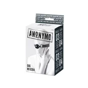 Gardj Europe Anonymo gag, TPR, črn, 64 cm
