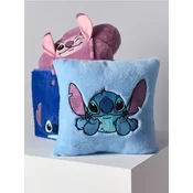 Sinsay - Jastuk od veštackog krzna Stitch - svetlo plava