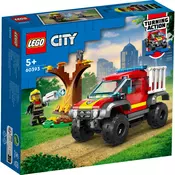 LEGO®® City 60393 4x4 Spasilačka misija s vatrogasnim kamionom