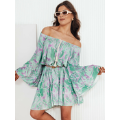 FIONUALA Spanish Green Dstreet Dress