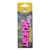 Festa Privezak za kljuceve My heart, Neonski, Roze