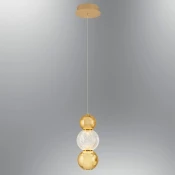 LED Stropna svetilka CREMONA LED/5W/230V 3000K zlata