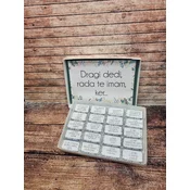 Darilo s čokoladicami DEDEK ČOKDAR 15