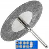 shumee Diamantni disk 50 mm za rezanje in brušenje dremel mini brusilnik 10 kosov.