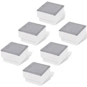 Vidaxl LED talne svetilke 6 kosov 100x100x68 mm