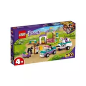 LEGO® Friends Urjenje konjev in prikolica (41441)