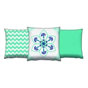 Aberto Design Set 3 jastuka 43x43cm Šareni