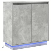 LED komoda za Betonska siva 71 x 34,5 x 75 cm