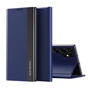 MG Sleep Case Pro knjižni ovitek za Samsung Galaxy S25 Plus, modro