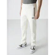Tommy Life Športne hlače Jogginghose off-bela