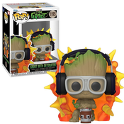 Funko Pop! Marvel: I Am Groot - Groot with Detonator #1195 Bobble-Head Vinyl Figura