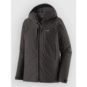 Patagonia Insulated Boulder Fork Rain Jacket black