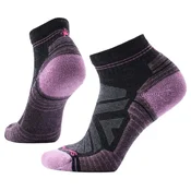 Ženske nogavice Smartwool Hike Light Cushion Ankle Charcoal L