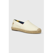 Espadrile Polo Ralph Lauren Cevio Slip bež barva, 803932163002