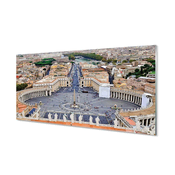 tulup.si Stenska plošča za kuhinjo Rim vatican kvadratni panorama 140x70 cm