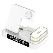 Pametni magsafe punjac 5 u 1 sa lampom i satom
