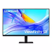 Monitor Samsung ViewFinity Monitor S8 32 LCD LS32D800UAUXEN Black