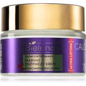 Bielenda Calcium + Q10 Concentrated deeply nourishing anti-wrinkle cream for day 70+ dnevna krema za učvrstitev kože in proti gubam 50 ml
