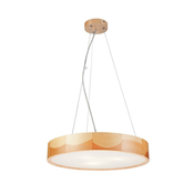 Luster na kablu NATURAL 3xE27/60W/230V, precnik 47 cm, od borovine