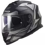 LS2 FF800 Storm II Faster kaciga za motocikle s punim licem, titanijsko matirana