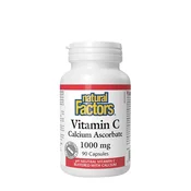 Natural Factors – Vitamin C kalcijev askorbat 1000 mg, 90 kapsul