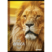 Zvezek Street Africa A4 karo 5 mm