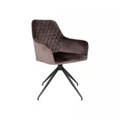 Stol Brea 236 (Rjava) Rjava, 89x50x56cm, Blago, Kovina
