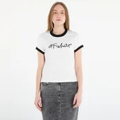 Majice Off-White Embr Script Fitted Tee White XS