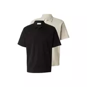 JACK & JONES Majica JJDEVIN  kit / črna