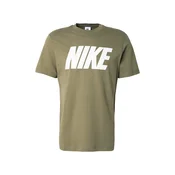 Nike Sportswear Majica Club oliva / bela