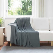 Pokrivaci za bacanje 6 pcs Tamno siva 170 x 130 cm Runo
