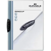 DURABLE MAPA S SPONKO SWINGCLIP, ČRNA