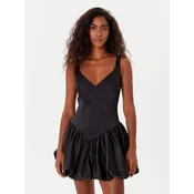 Bardot Cocktail obleka Oria Bubble 60001DB Črna Regular Fit