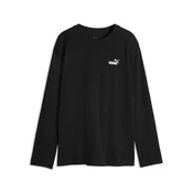 PUMA Essentials Logo Relaxed Long Sleeve Tee Men, Clothing, Black, S