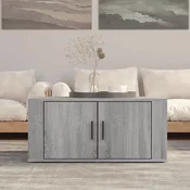 Stolic za kavu boja sivog hrasta 80x50x36 cm konstruirano drvo